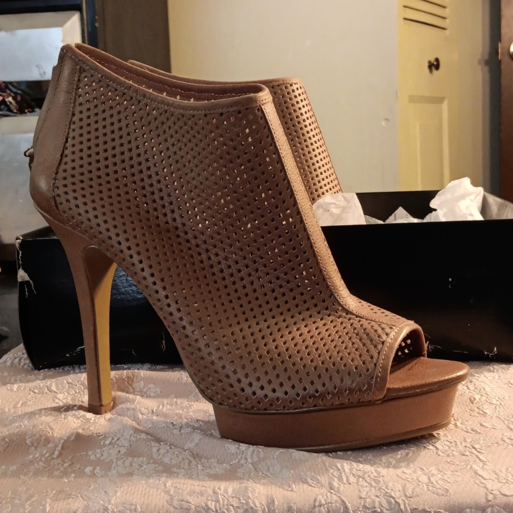 Clay Colored BCBG Platform Heels